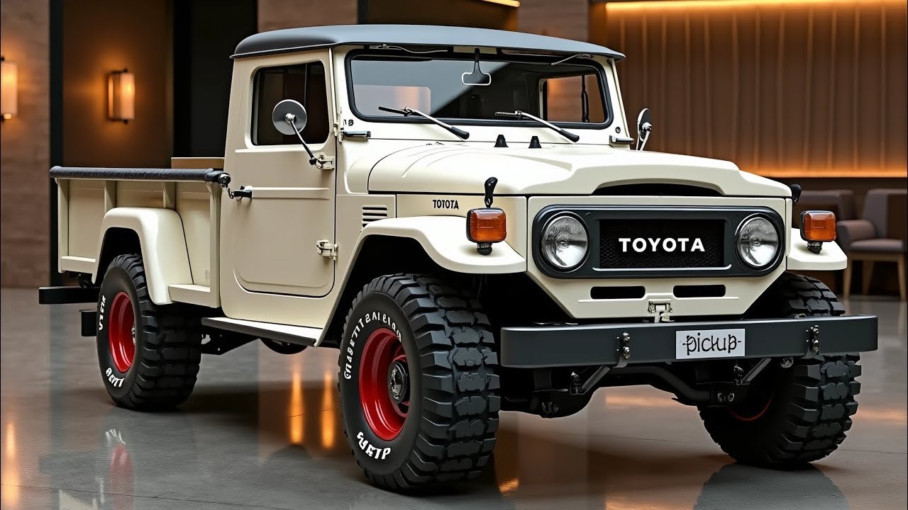 2026 Land Cruiser Pickup Revealed with Hardcore Design and Legendary Diesel Strength