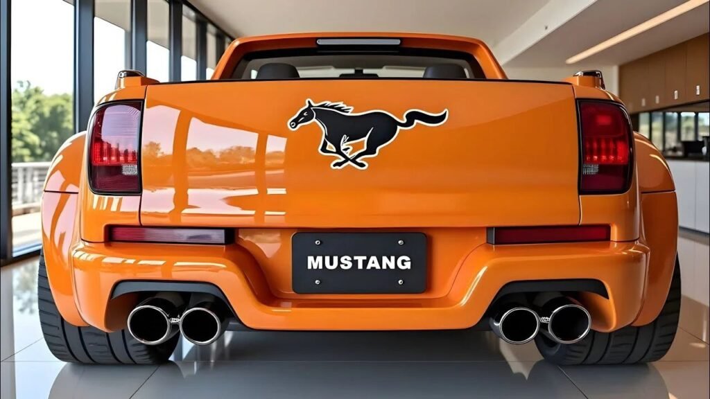 Brand New America Most Powerfull 2026 Ford Mustang Pickup Truck Arrived : Attrective Look, High-Tech Features, Smart Techonology Showroom Price